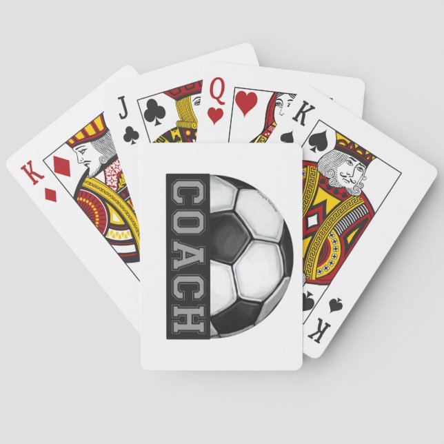 Soccer Coach Poker Cards (Back)