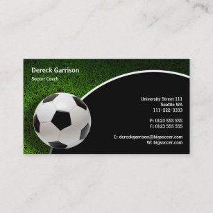 Soccer Coach   Sports Gifts Business Card