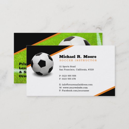 Soccer Coach  Sports Gifts Business Card