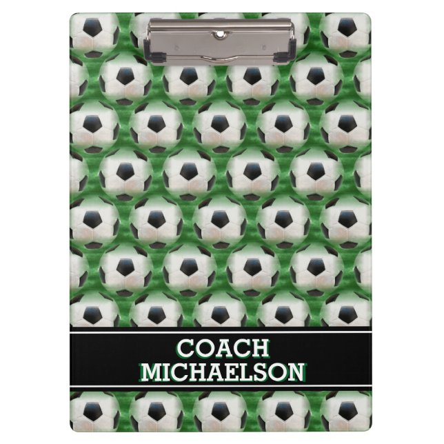 Soccer Coach, Team or Fan Clipboard (Front)