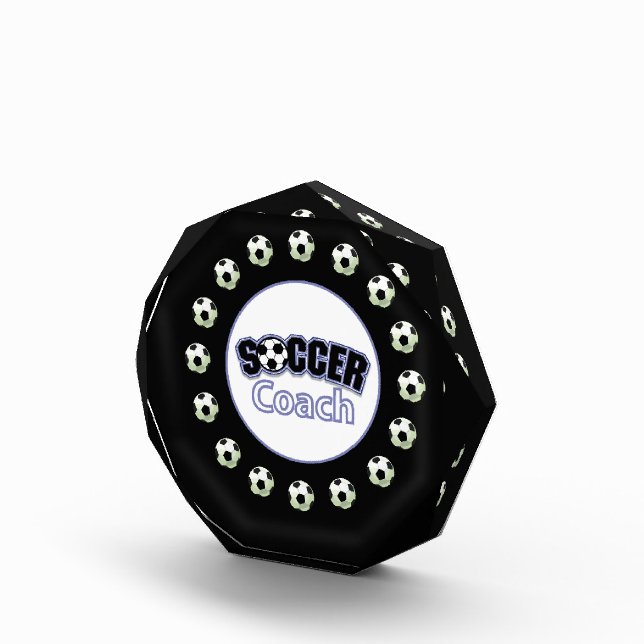 Soccer Coach Thank You, Balls Award (Right)