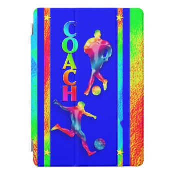 Soccer Coach Thank You Ipad Pro Cover by anuradesignstudio at Zazzle
