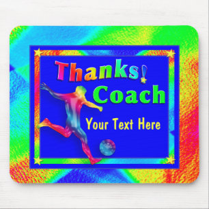 Soccer Coach Thank You Mousepad