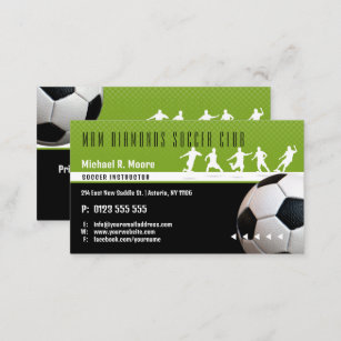 Soccer Coach Trainer   Sports Gifts Business Card