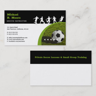 Soccer Coach Trainer | Sports Gifts Business Card