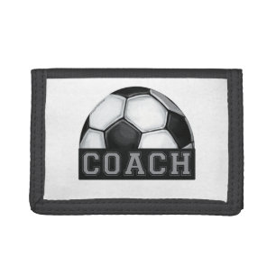 Soccer Coach Tri-fold Wallet