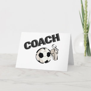 Soccer Coach (Whistle/Ball) Card