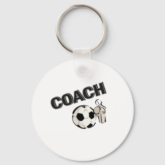 Soccer Coach (Whistle/Ball) Keychain