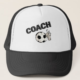 Soccer Coach (Whistle/Ball) Trucker Hat