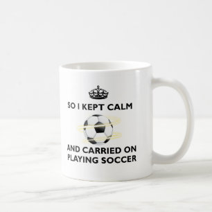 SOCCER COFFEE MUG