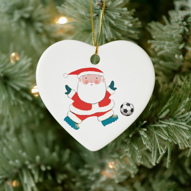Soccer Collectible Ceramic Ornament (Tree)