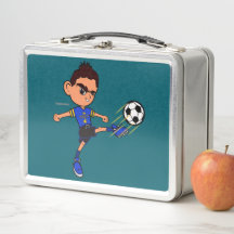 Soccer Collectible Metal Lunch Box, We're Guys USA