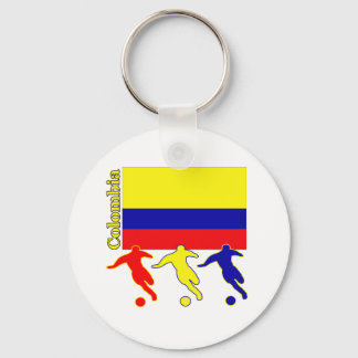 Soccer Colombia Keychain
