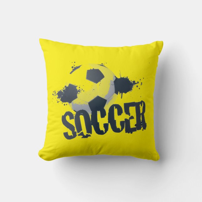 Soccer Color-Change Pillow (Front)