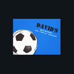 SOCCER COLORED Bar Bat Mitzvah Sign In Board<br><div class="desc">WELCOME! All my designs are ONE-OF-A-KIND original pieces of artwork designed by me! You can only find them here!  Need your hebrew names added to this invite? No problem,  just email me at Marlalove@hotmail.com</div>
