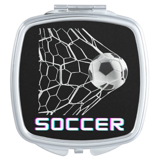 SOCCER  COMPACT MIRROR (Front)