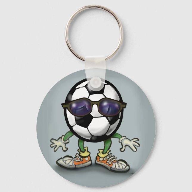 Soccer Cool Keychain (Front)