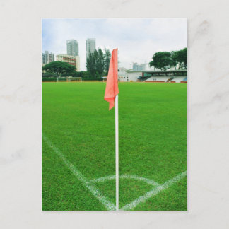 Soccer Corner Flag Postcard