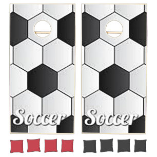 “Soccer” Cornhole Set