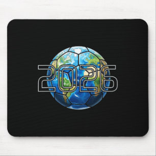 Soccer Covers The Globe 2026 Mouse Pad