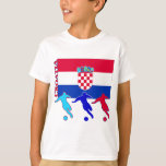 Soccer Croatia T-shirt at Zazzle
