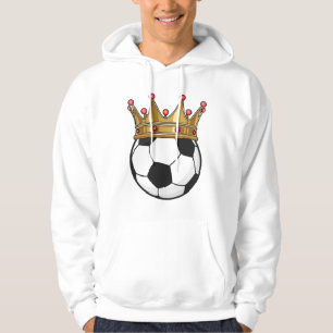 Soccer Crown King Hoodie