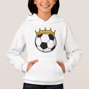 Soccer Crown Queen Hoodie
