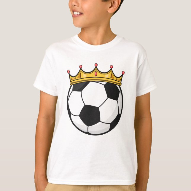 Soccer Crown Queen T-Shirt (Front)