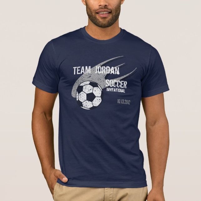Soccer Customizable T-Shirt (Front)