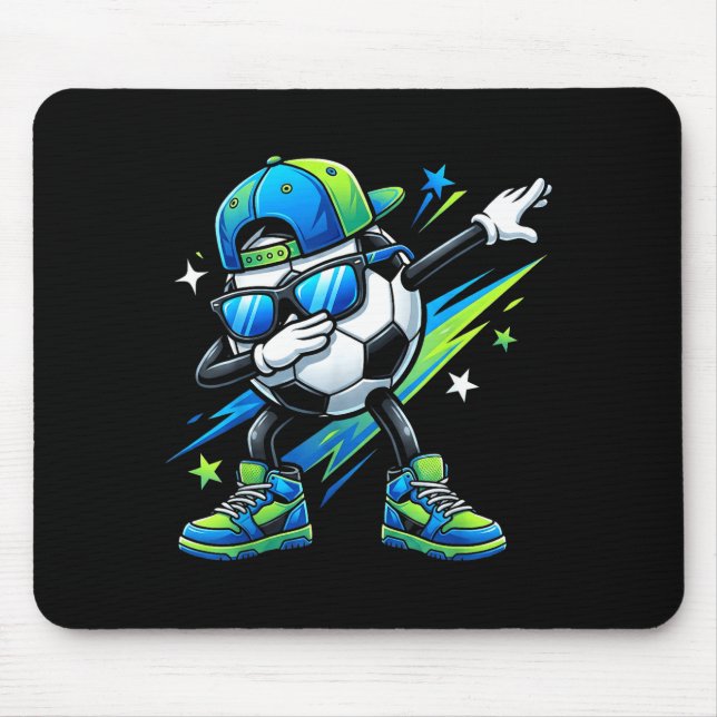 Soccer Dabbing Srts Cool Boys Girls Game Day Srt  Mouse Pad (Front)