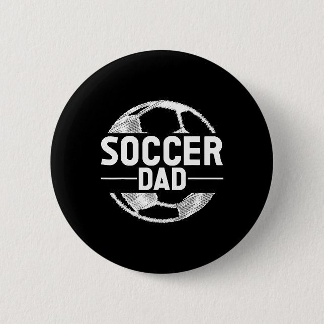 Soccer Dad _2  Button (Front)