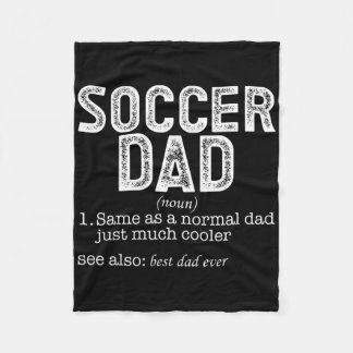 Soccer Dad _5  Fleece Blanket