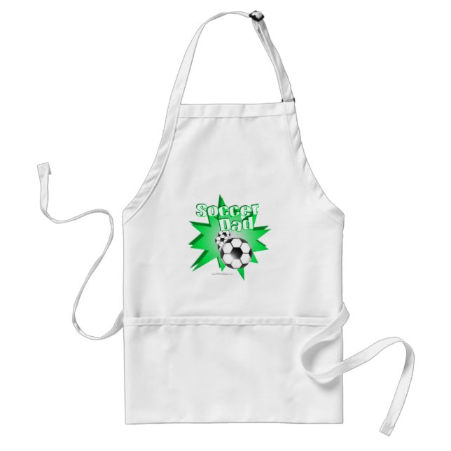 Soccer Dad Adult Apron (Front)