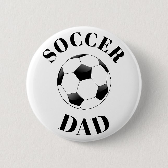 Soccer Dad Button (Front)
