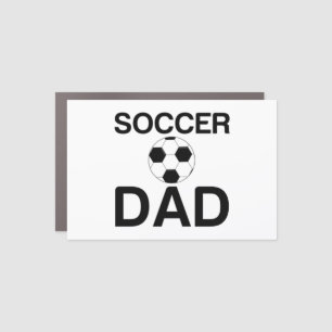 SOCCER DAD CAR MAGNET