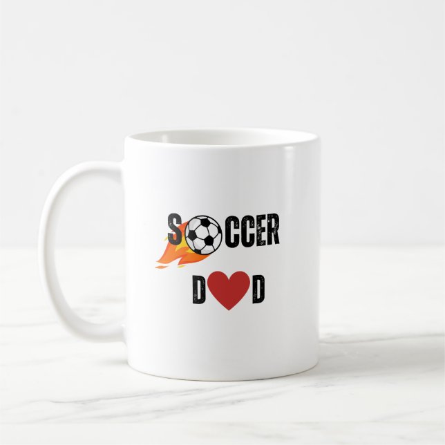 Soccer Dad  Coffee Mug (Left)