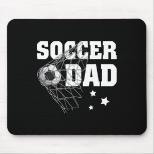 Soccer Dad Daddy Soccer Sport Lover Fan Fathers Da Mouse Pad