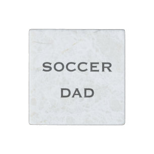 Soccer Dad Father's Day Gifts Party Favor 2026 Stone Magnet