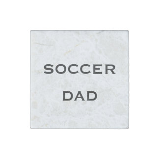 Soccer Dad Father's Day Gifts Party Favor 2026 Stone Magnet