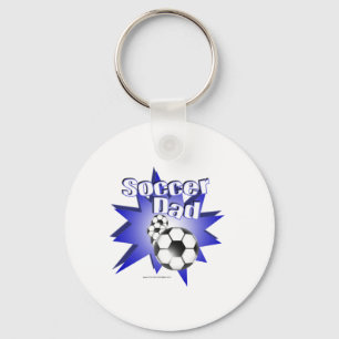 Soccer DAD Keychain