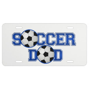 Soccer Dad license plate