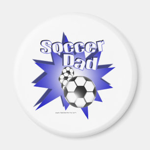Soccer DAD Magnet