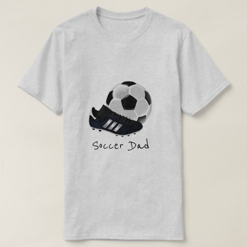 Soccer dad slogan Soccer  Football theme T_Shirt