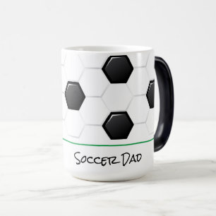 Soccer Dad Sports Team Spirit Ball Goal Player Color Morph Mug