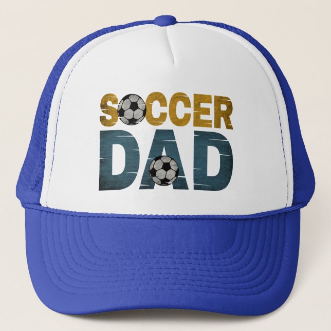 SOCCER DAD  TRUCKER HAT (Front)