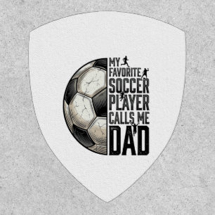 Soccer Dad Vintage Engraving Quote Vector Design_1 Patch