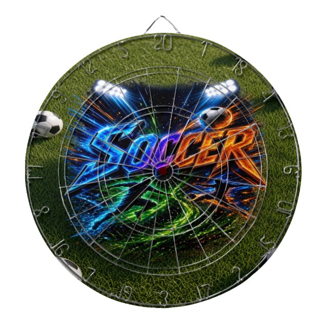 Soccer Dart Board (Front)