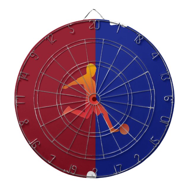 Soccer Dartboard With Darts (Front)