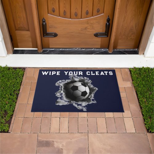 Soccer Decor Doormat