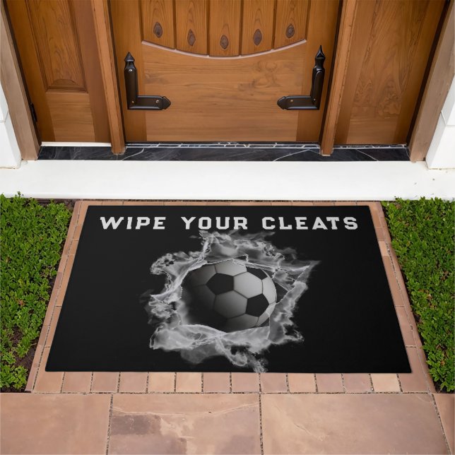Soccer Decor Doormat (Outdoor)